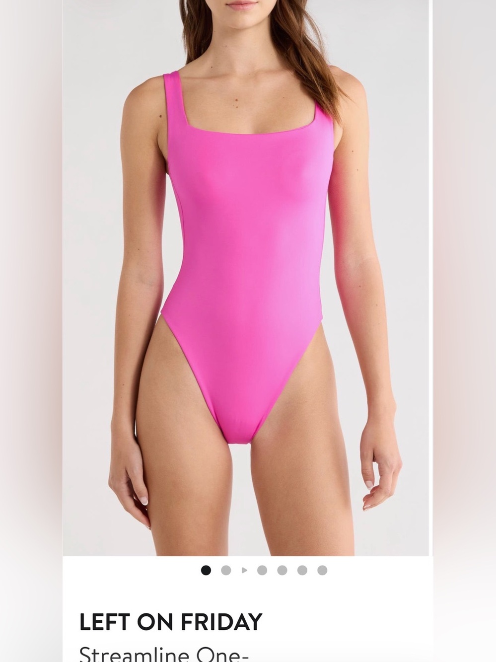 NWT LEFT ON FRIDAY Streamline One-Piece Swimsuit Size M $200 MSRP